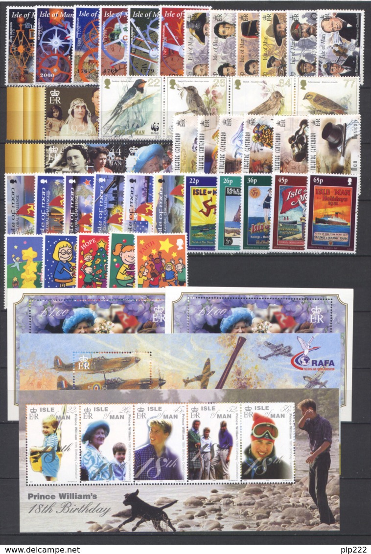 Man 2000 Annata Completa / Complete Year Set  **/MNH VF - Isola Di Man