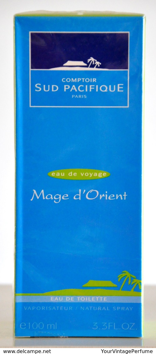 Comptoir Sud Pacifique Mage D'Orient Eau De Toilette Edt 100ML 3.4 Fl. Oz. Spray Perfume For Man Rare Vintage Old 2007 - Homme