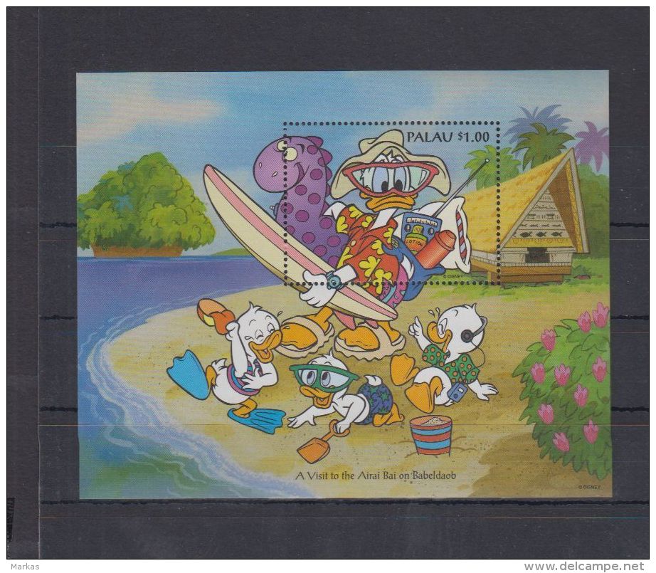 R169. Palau - MNH - Cartoons - Disney's - Cartoon Characters - Donald - Disney