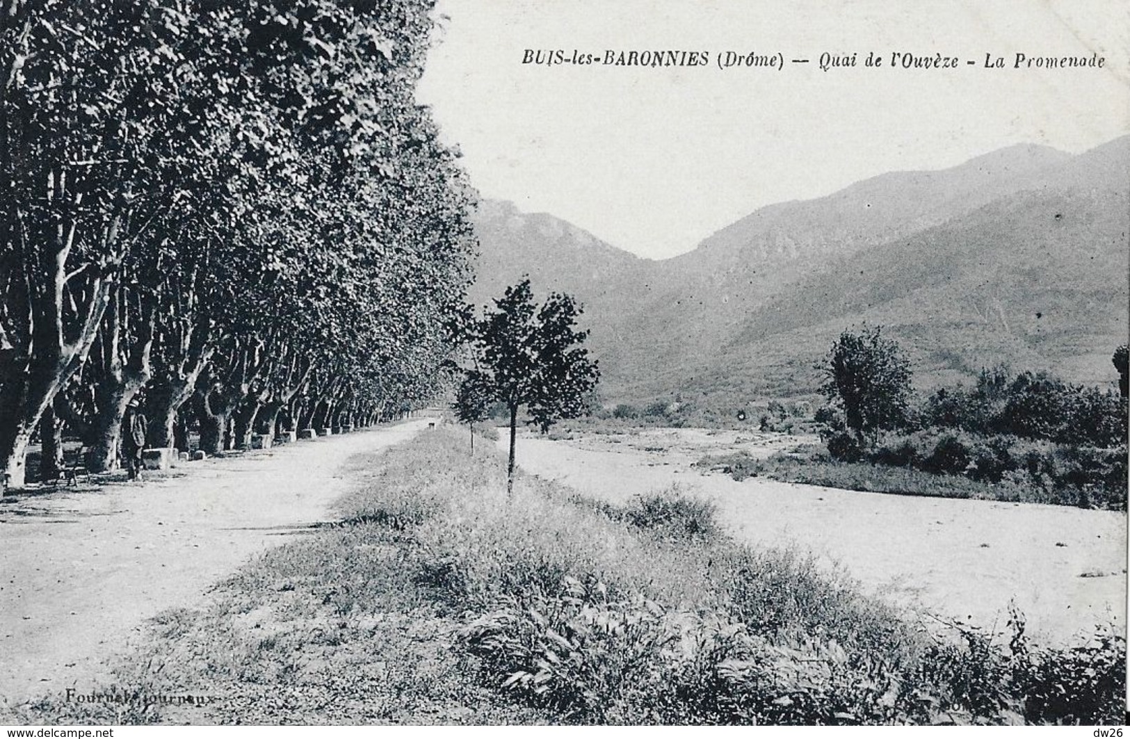 Buis-les-Baronnies (Drôme) - Quai De L'Ouvèze, La Promenade - Edition Fournat - Buis-les-Baronnies