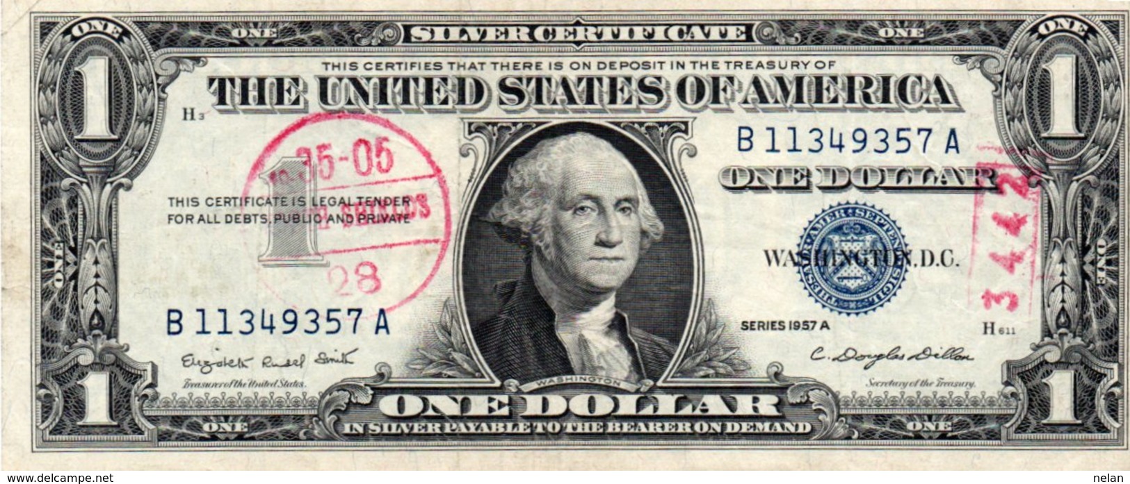 STATI UNITI 1 DOLLAR 1957 P-419 - Silver Certificates (1928-1957)