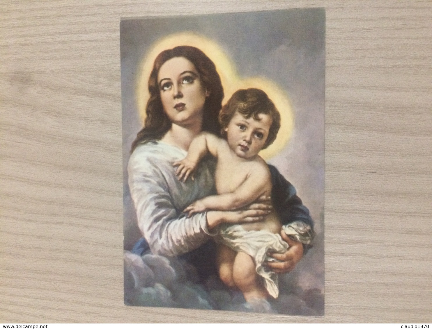 Santino Vergine Maria Con Bambin Gesu’ - Imágenes Religiosas