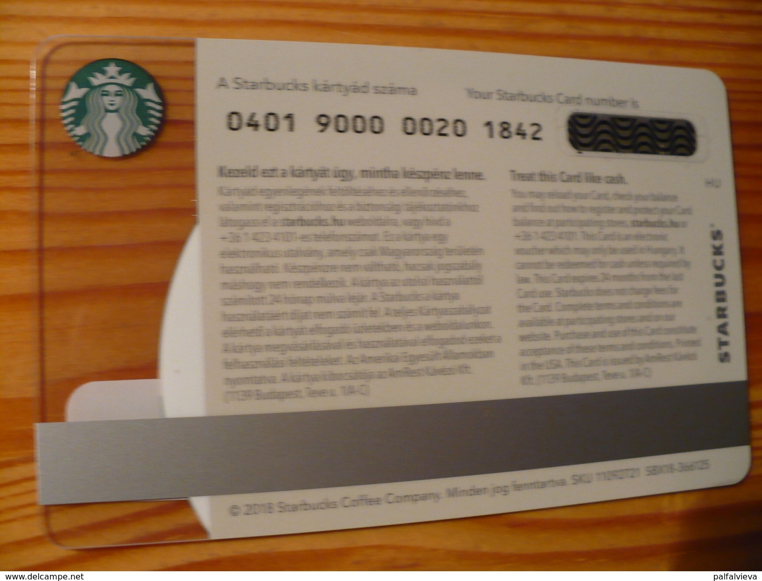 Starbucks Gift Card - Hungary 0401 - Cartes Cadeaux