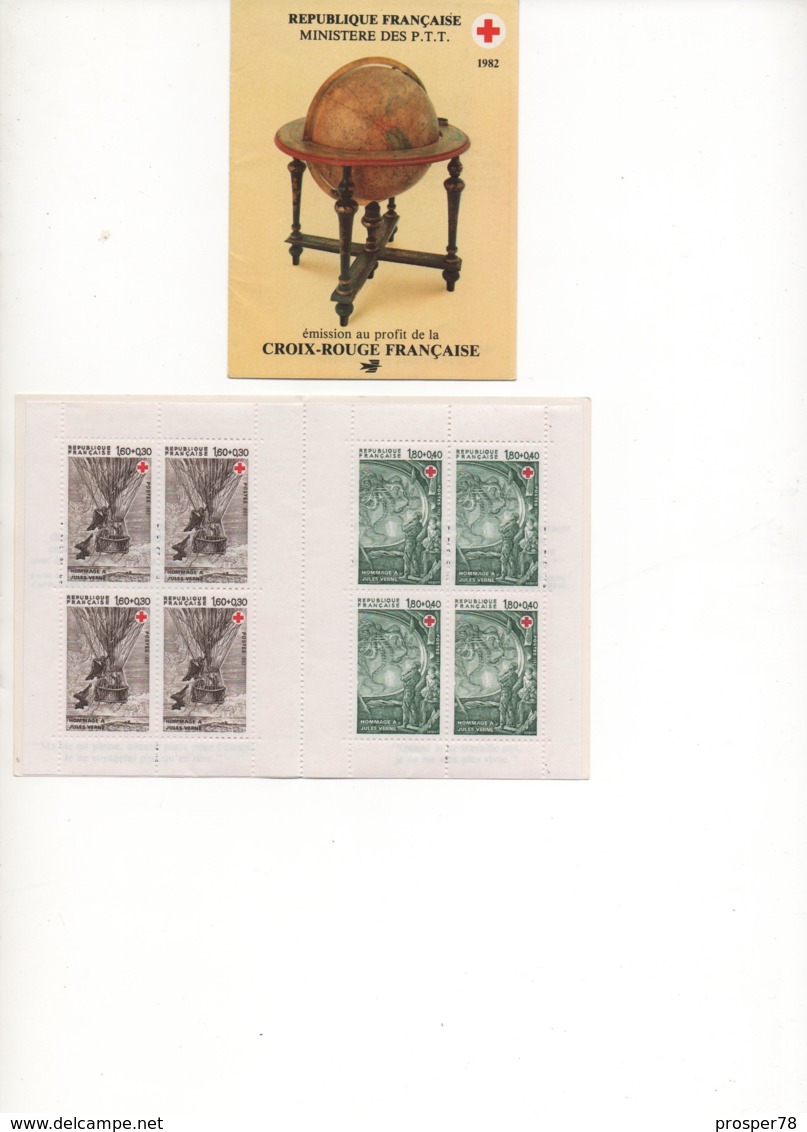 FRANCE.1982. CARNET NEUF** "CROIX-ROUGE" - Croix Rouge