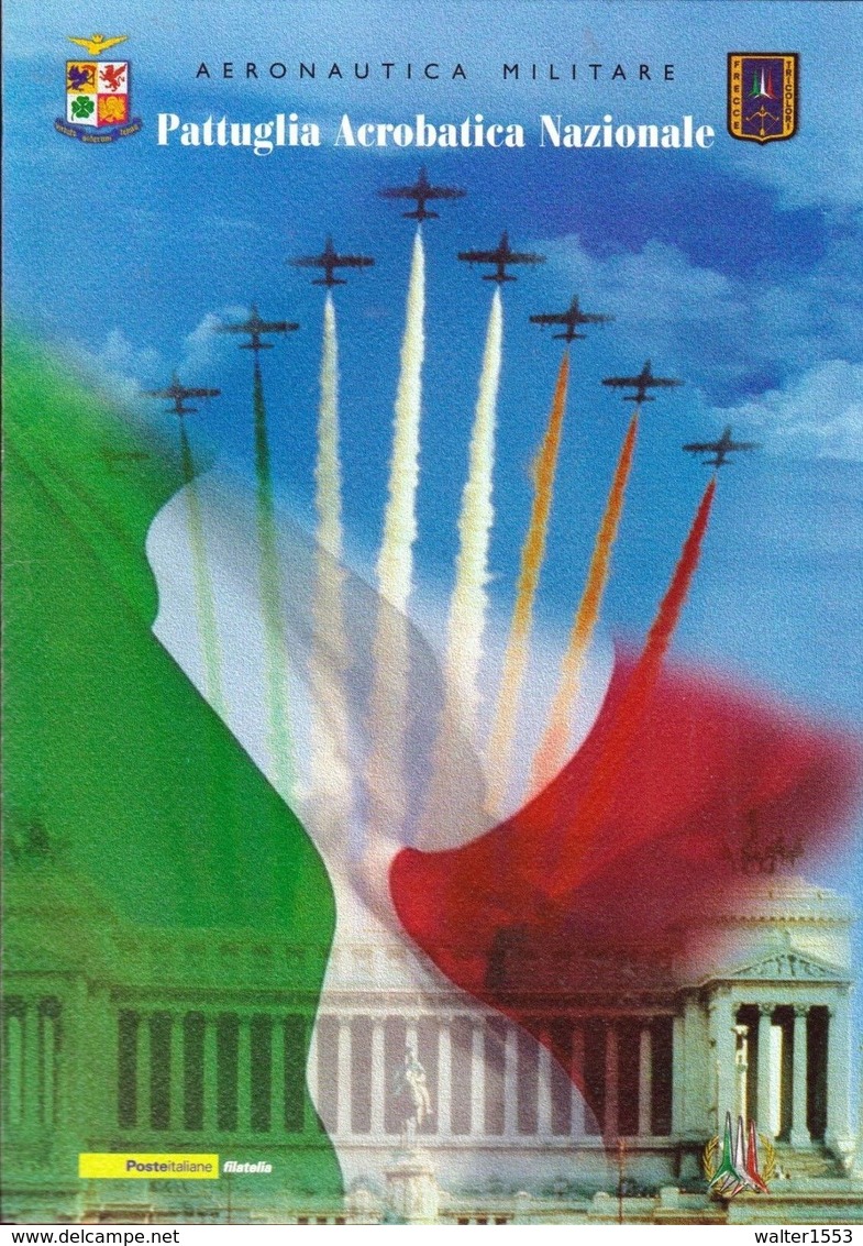 2005 Italia Repubblica Folder Pattuglia Acrobatica Nazionale - Frecce Tricolori - Folder