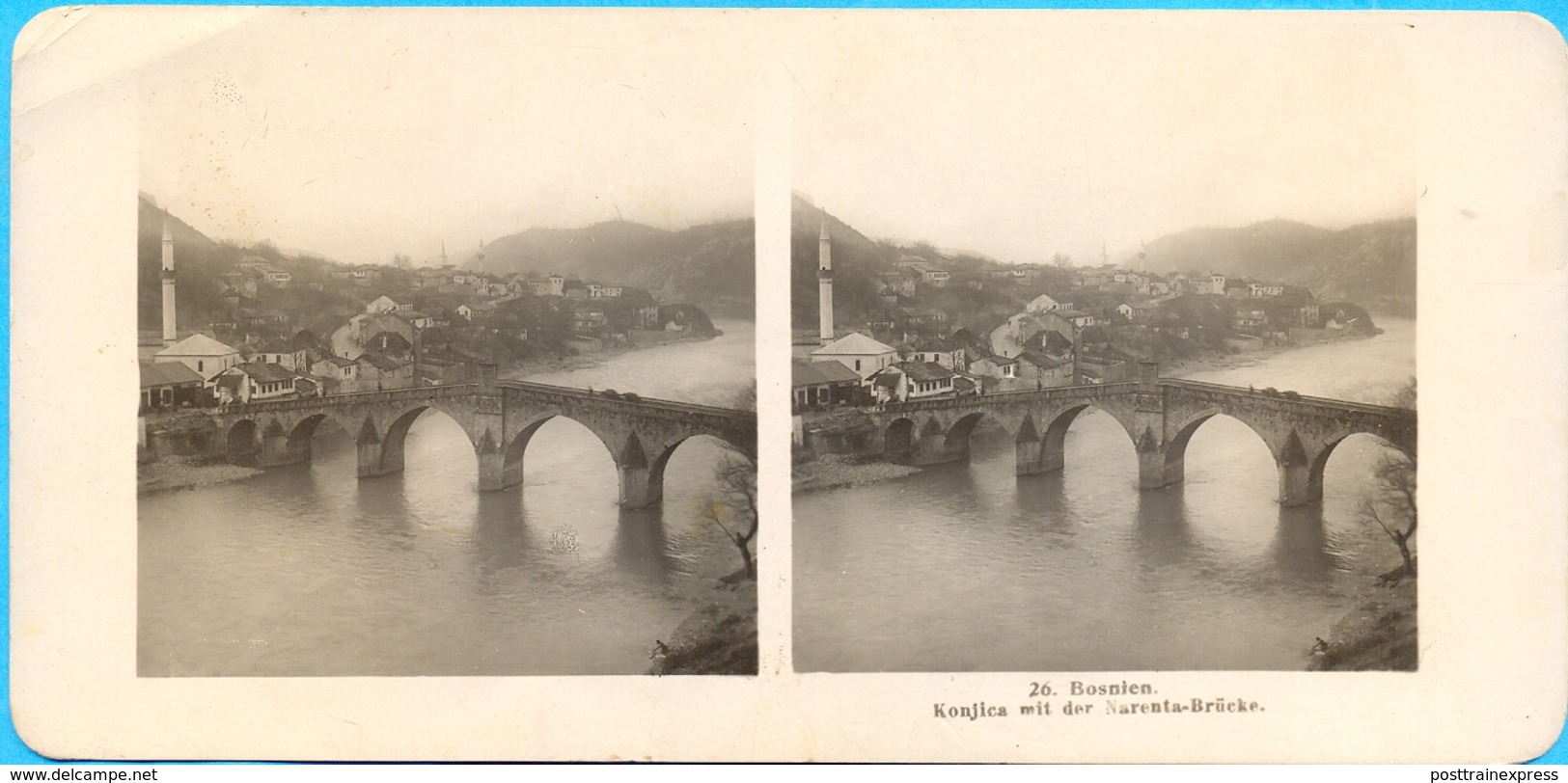 Bosnia And Hercegovina. Konjic. - Stereoscoopen