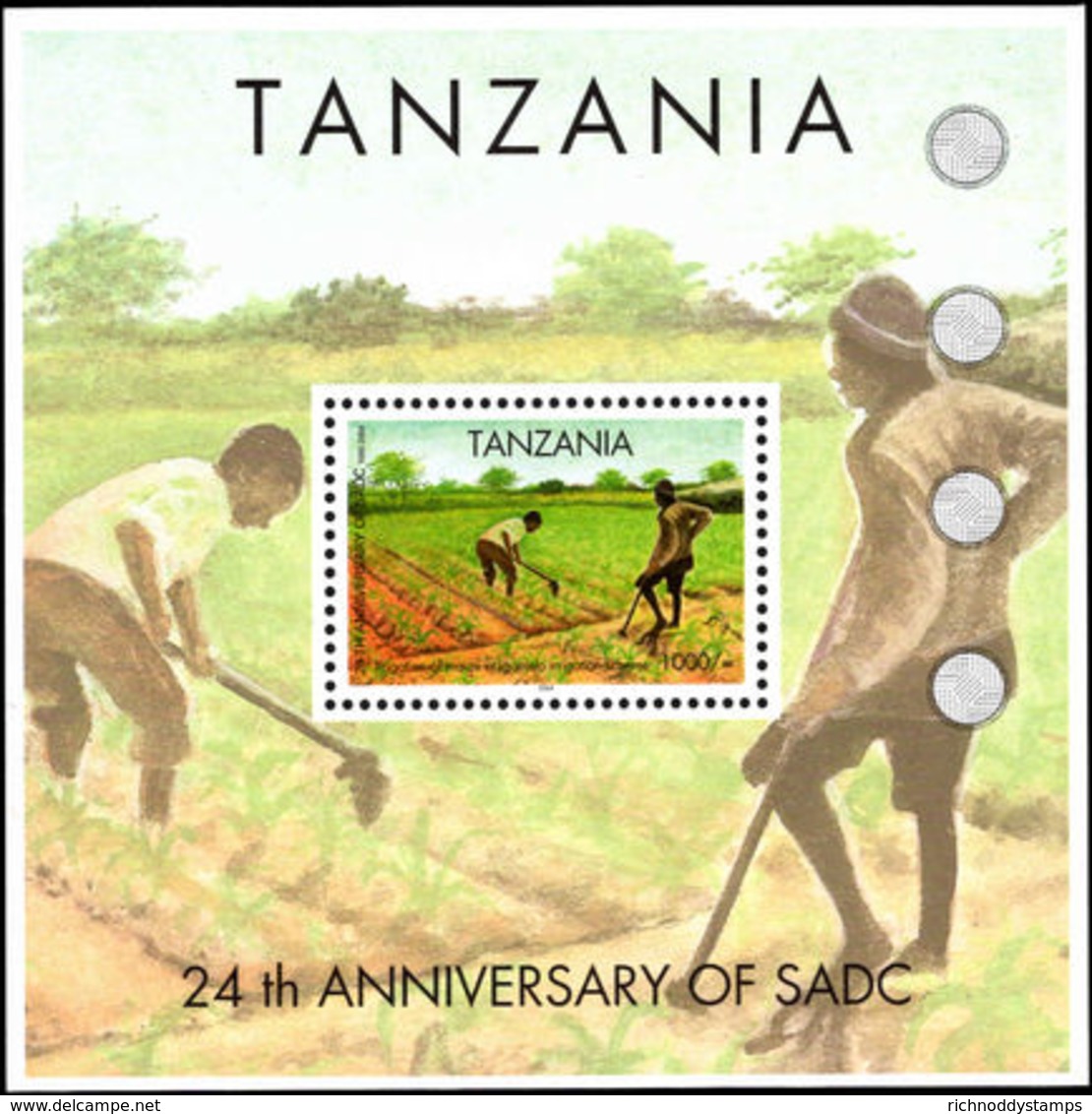 Tanzania 2004 Southern African Development Community Souvenir Sheet Unmounted Mint. - Tanzania (1964-...)