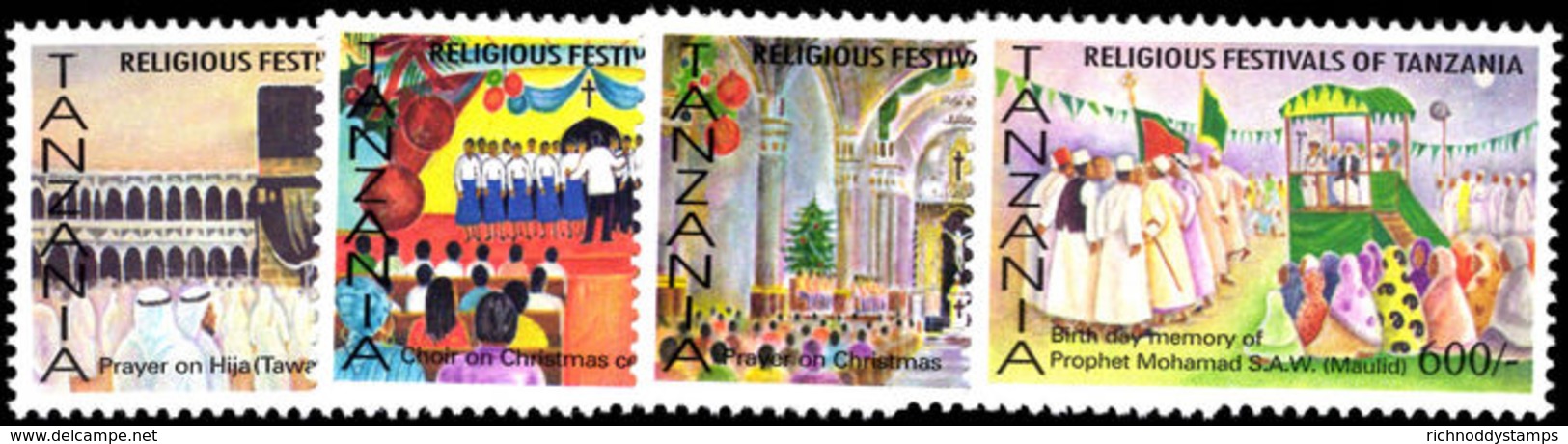 Tanzania 2003 Religious Festivals Unmounted Mint. - Tanzania (1964-...)