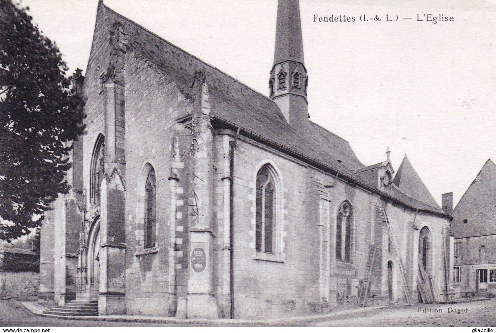 37 - Indre Et Loire -  FONDETTES -  L Eglise - Fondettes