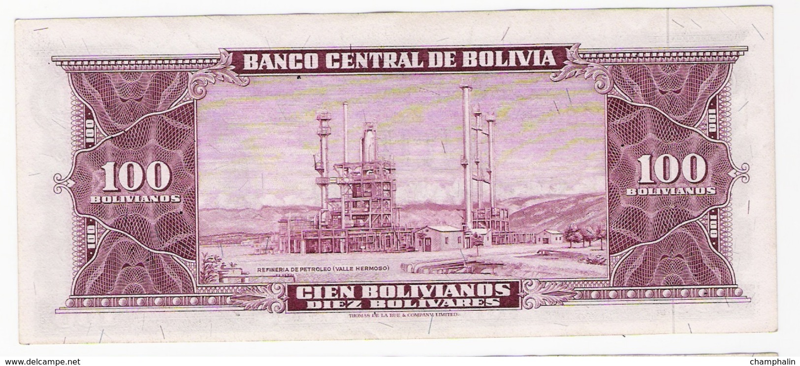 Bolivie - Billet De 100 Bolivianos - 20 Décembre 1945 - Villaroel - Presque Neuf - Bolivie