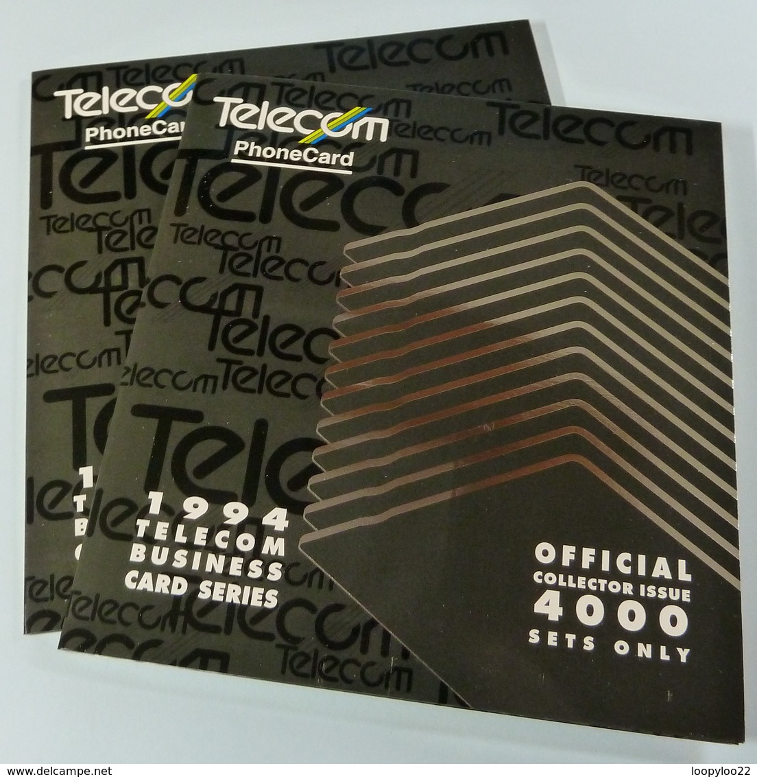 NEW ZEALAND - GPT Set of 12 - 1994 Telecom Business Cards - 4000ex - NZ-CP-26 - MINT in Folder - Collector Pack