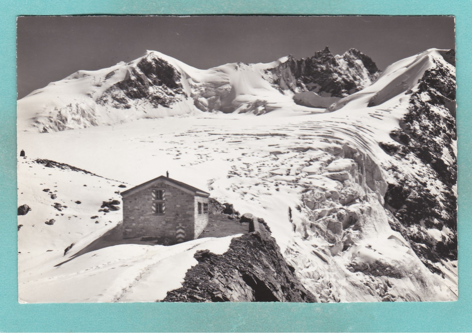 Old Post Card Of Refuge Tracuit,Bishorn,Weisshorn.Pennine Alps,Switzerland,Y57. - Horn