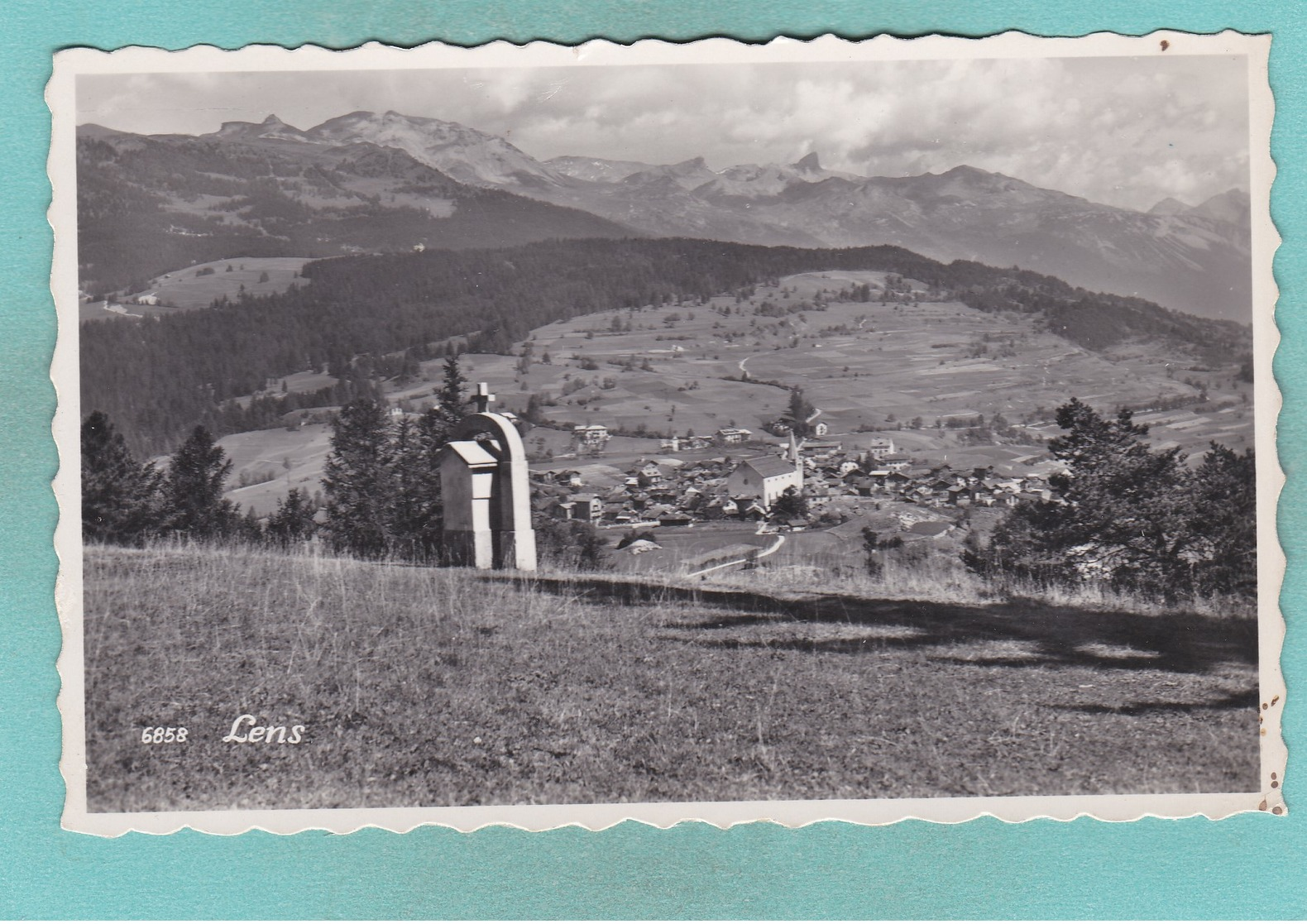 Old Post Card Of Lens, Valais, Switzerland,Y57. - Lens