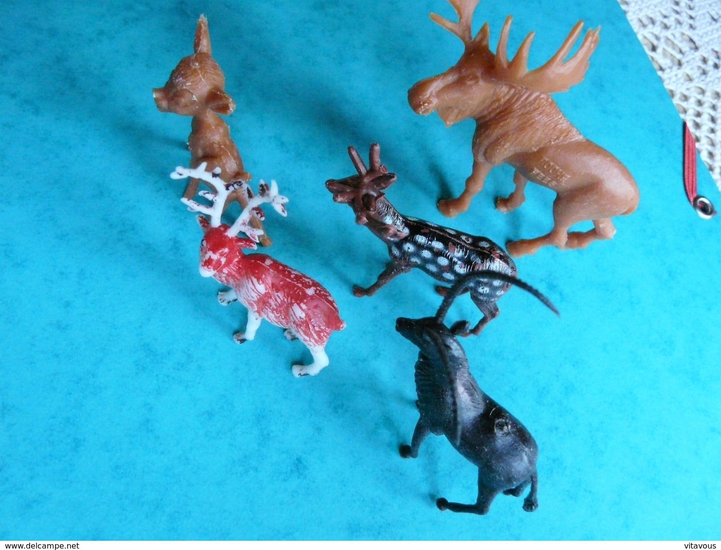 5 Figurines Animal Animaux Jungle  (article 25) - Autres & Non Classés