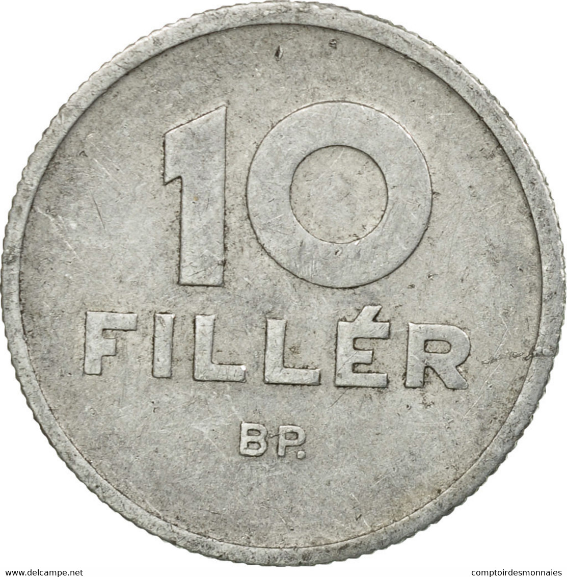 Monnaie, Hongrie, 10 Filler, 1963, Budapest, TB+, Aluminium, KM:547 - Hongrie