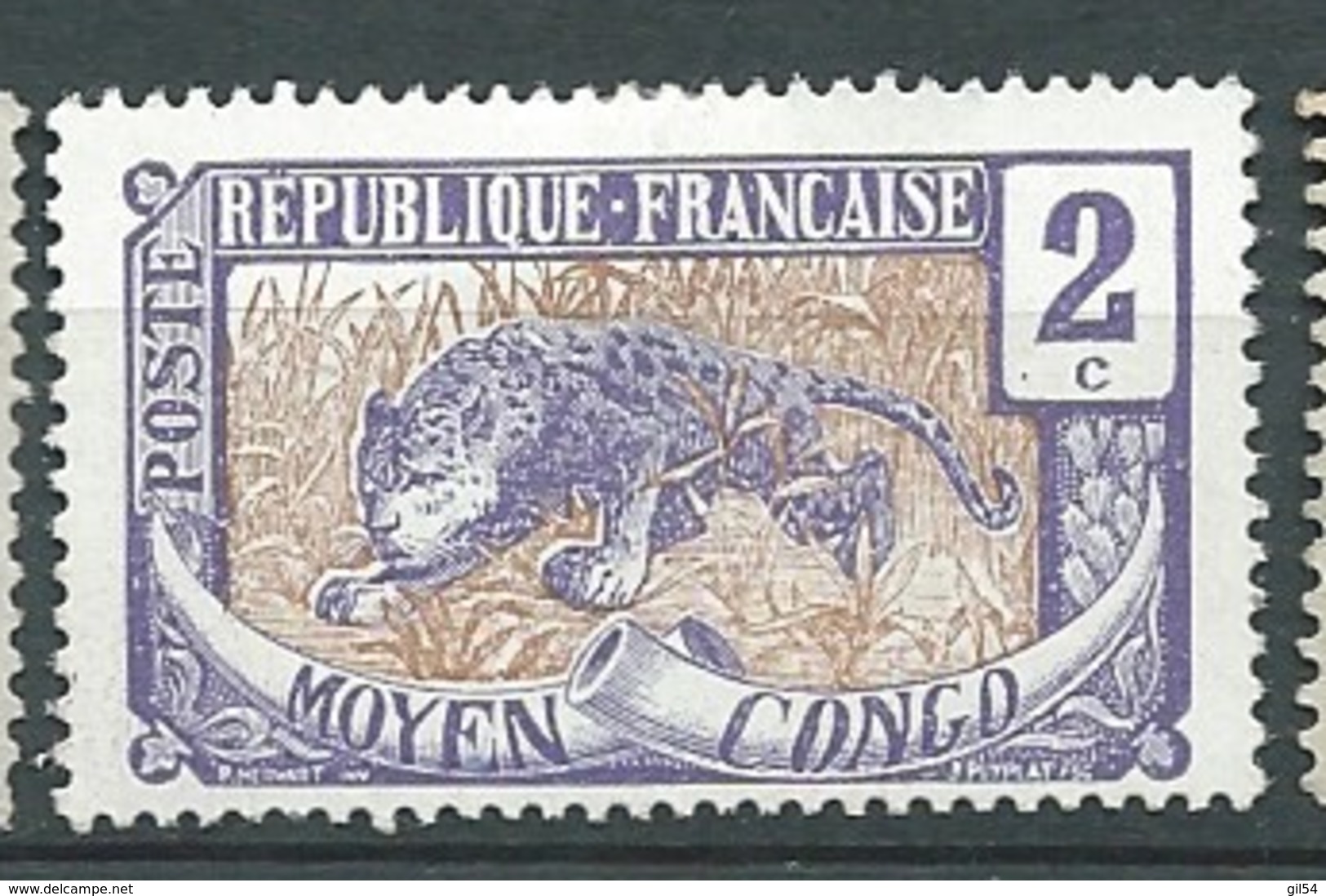 Congo Français - Yvert N° 49 *   -  Cw32509 - Neufs