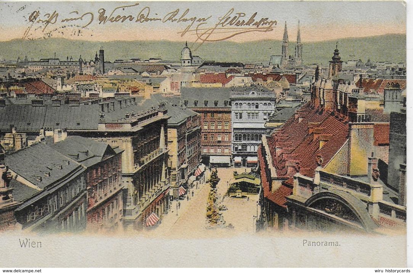 AK 0063  Wien - Panorama / Verlag Sperling Um 1905 - Prater