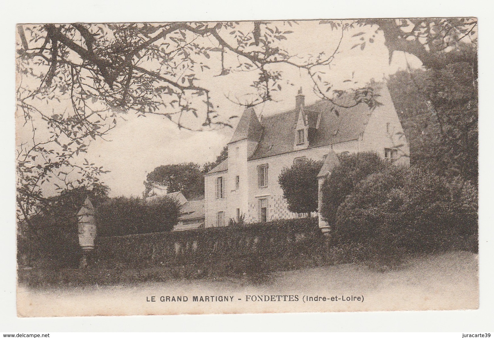 Fondettes.37.Indre Et Loire.Le Grand Martigny.1932 - Fondettes