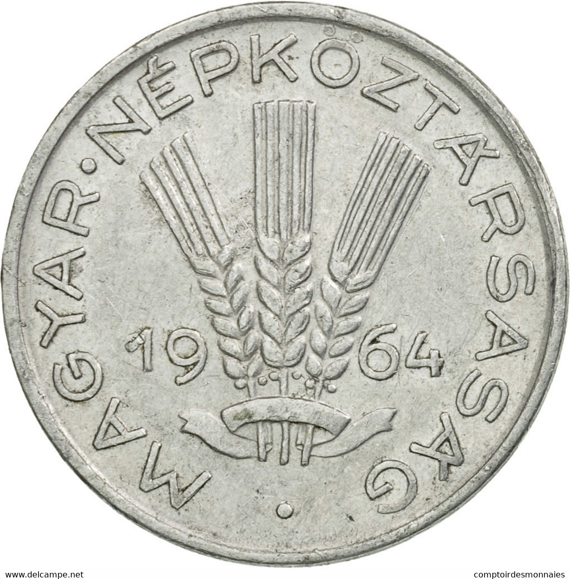 Monnaie, Hongrie, 20 Fillér, 1964, Budapest, TB+, Aluminium, KM:550 - Hongrie