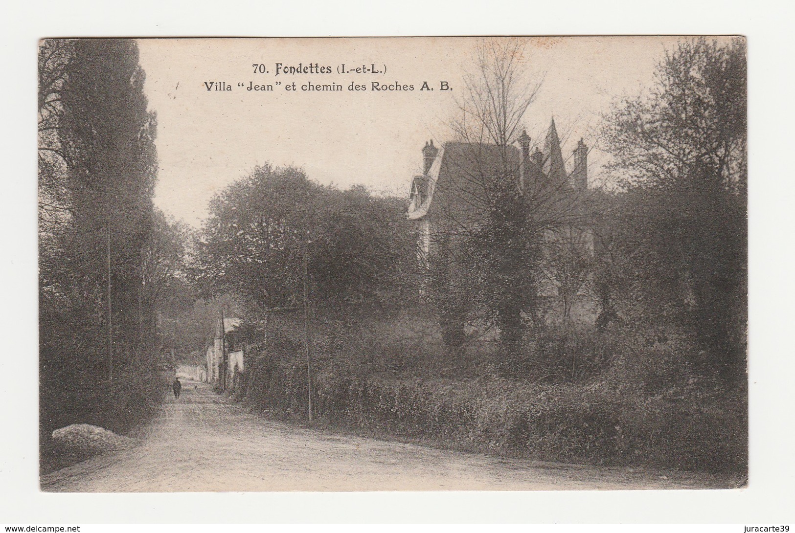 Fondettes.37.Indre-et-Loire.Villa Jean Et Chemin Des Roches; - Fondettes