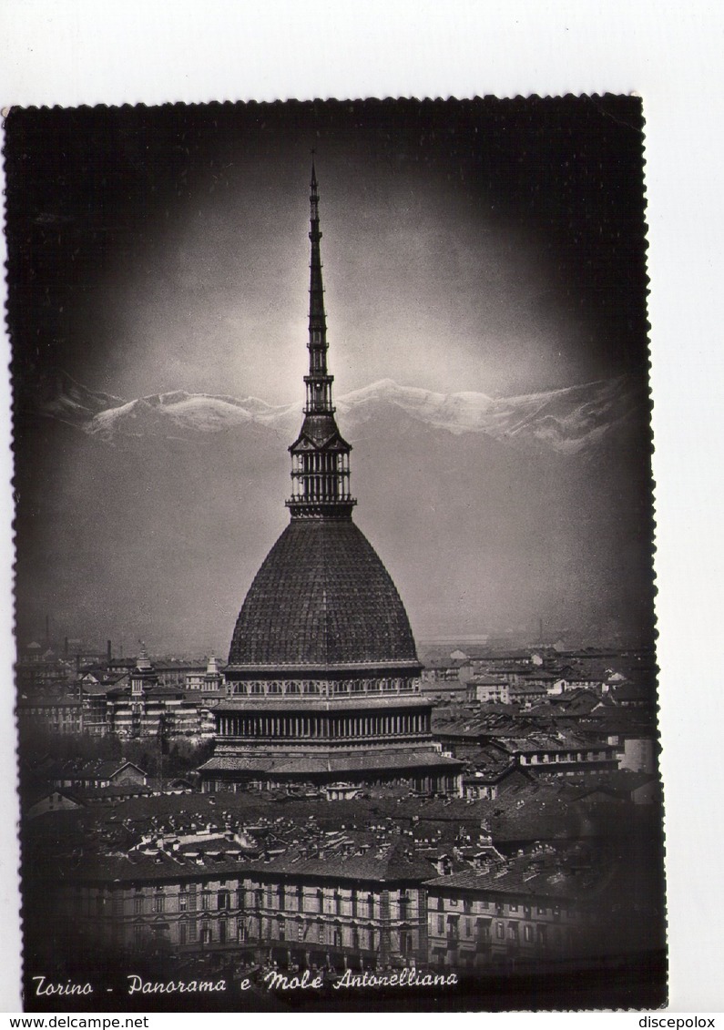 U3409 Cartolina Di TORINO, Panorama E Mole Antonelliana _ FOTOCELERE 21 Ed. S.A.C.A.T. - Mole Antonelliana