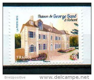 France 2013 - Nohant, Berry / Maison De George Sand / George Sand's House - MNH - Writers