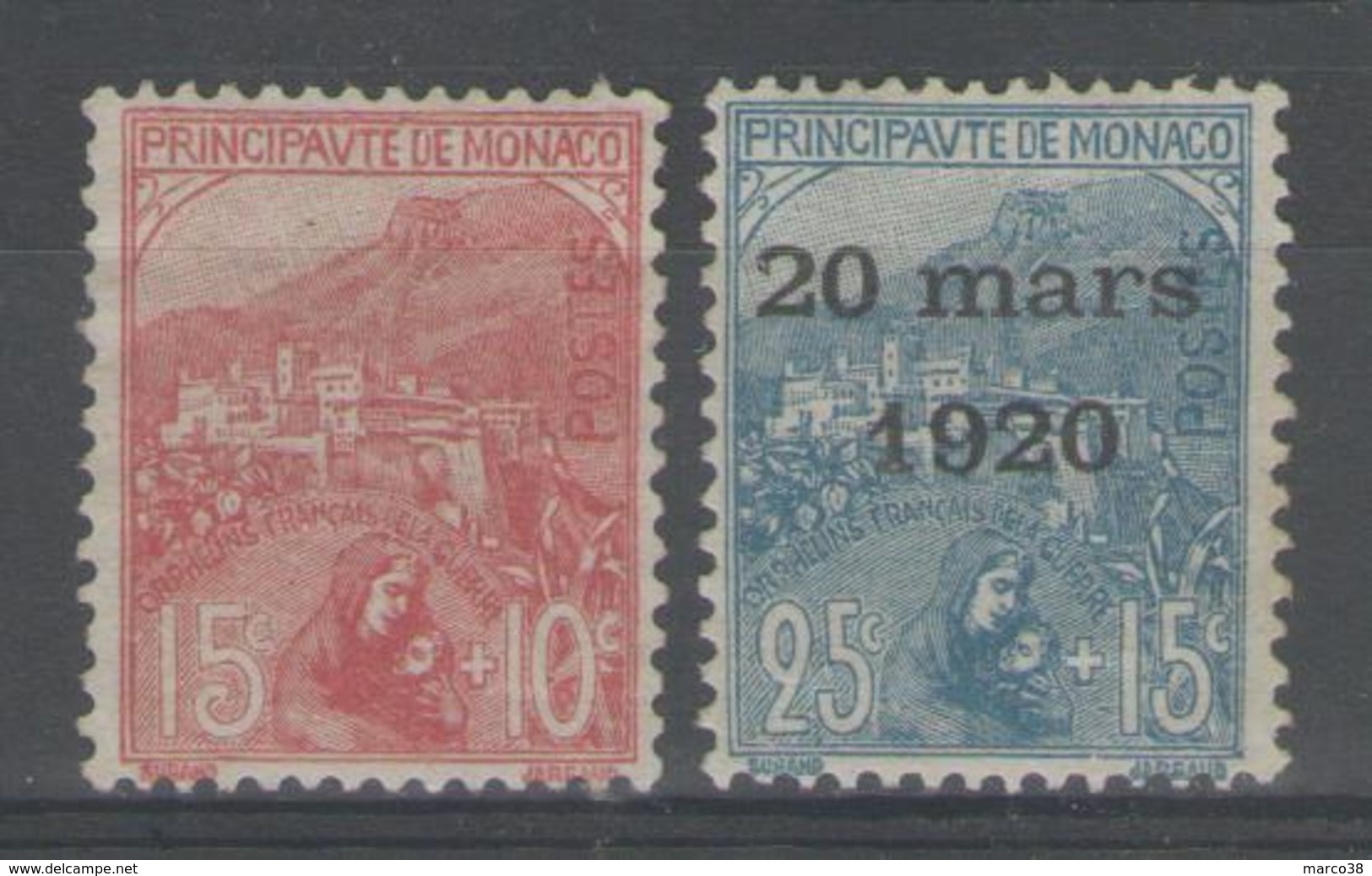 MONACO:  N°29+40 NSG       - Cote 40€ - - Unused Stamps