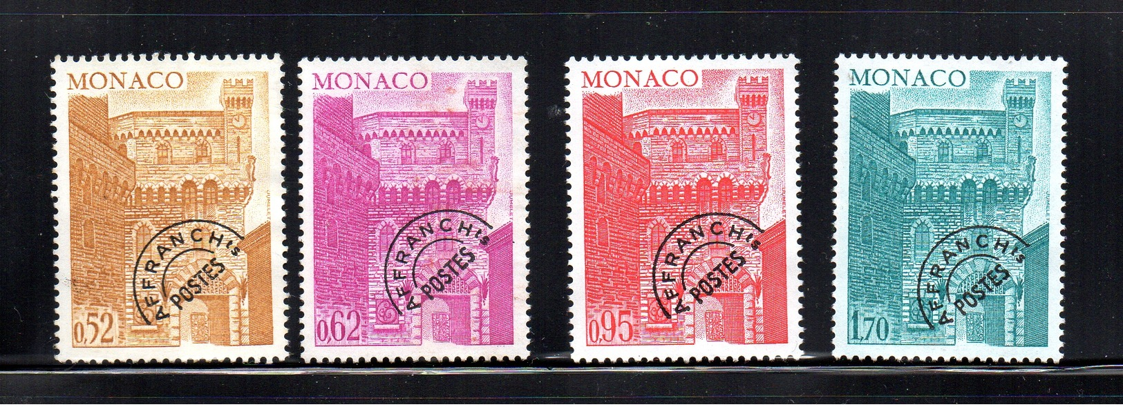 Préoblitéré Monaco 1976 N° Y&T   42/45   Neuf/s (NSG) - Ungebraucht