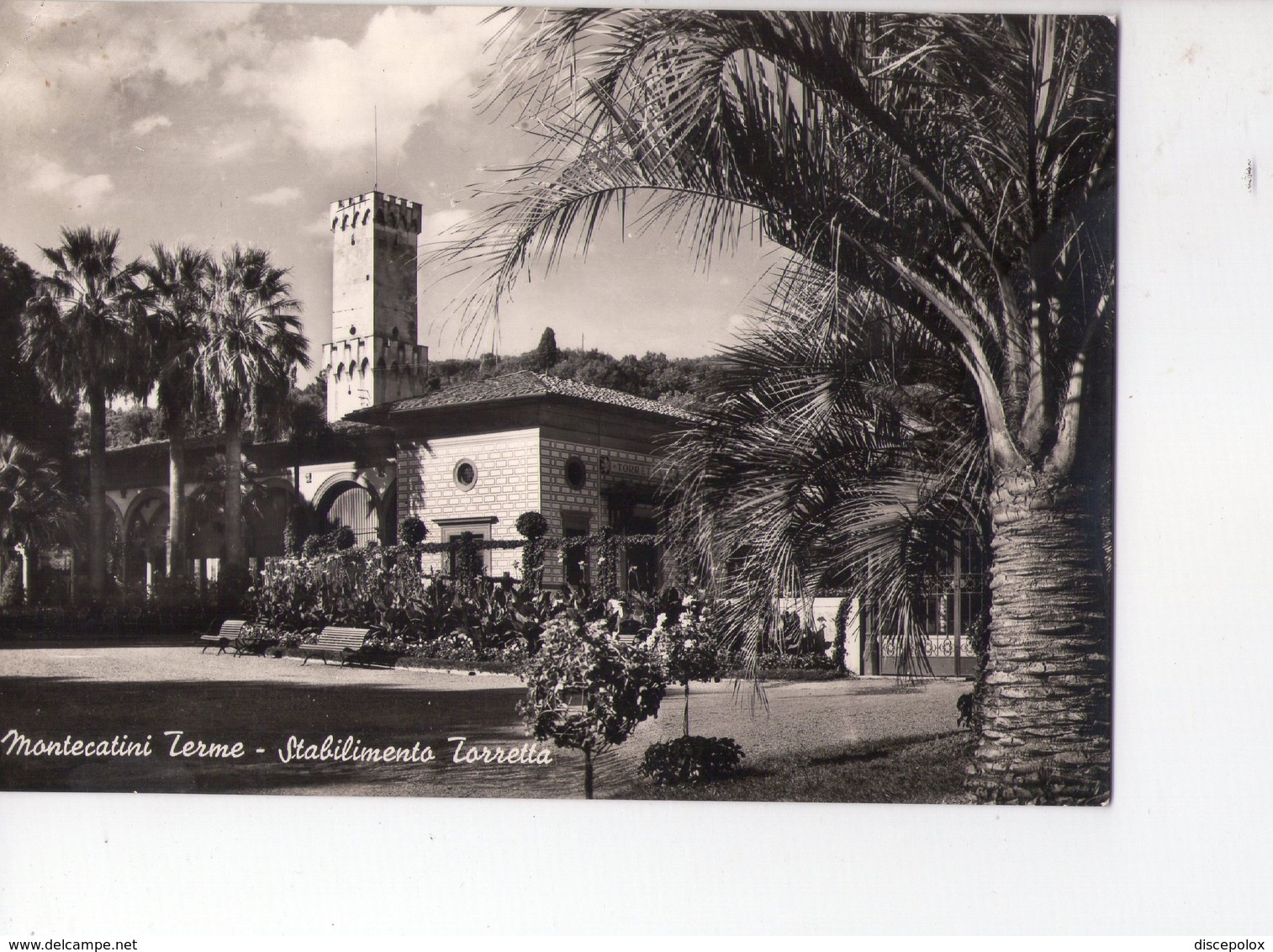 U3424 Cartolina 1957 MONTECATINI TERME (pistoia) STABILIMENTO TORRETTA _ ROTALFOTO 2361 - Viareggio