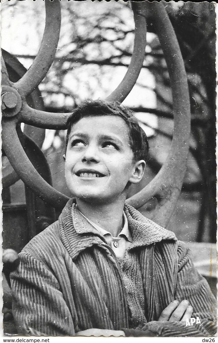 Scoutisme - Scouts De France - Camp De L'Amitié 63 - Portrait Jeune Scout - Photo Raymond Fau, Carte Non Circulée - Pfadfinder-Bewegung