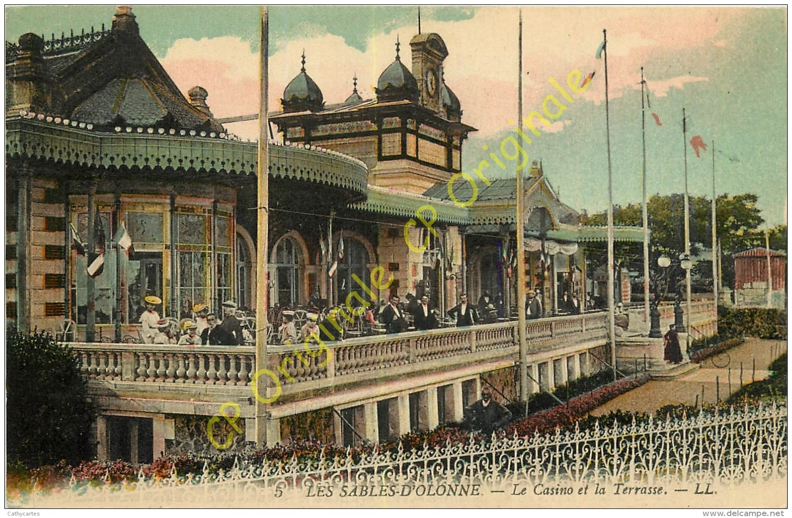 73.  LES SABLES D'OLONNE .  Le Casino Et La Terrasse . - Sables D'Olonne