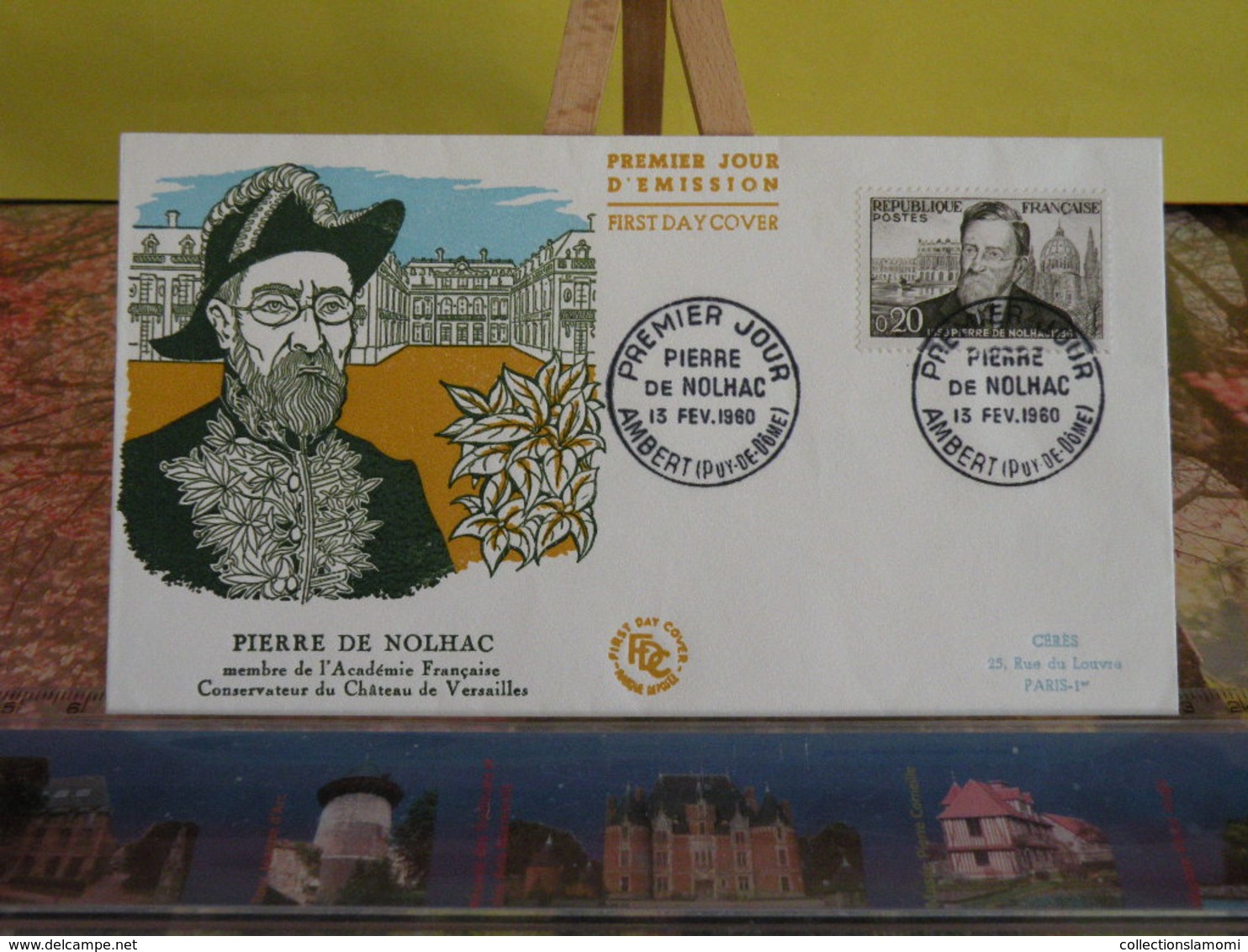 Pierre De Nolhac - (63) Ambert - 13.2.1960 - FDC 1er Jour Coté 2€ - 1960-1969