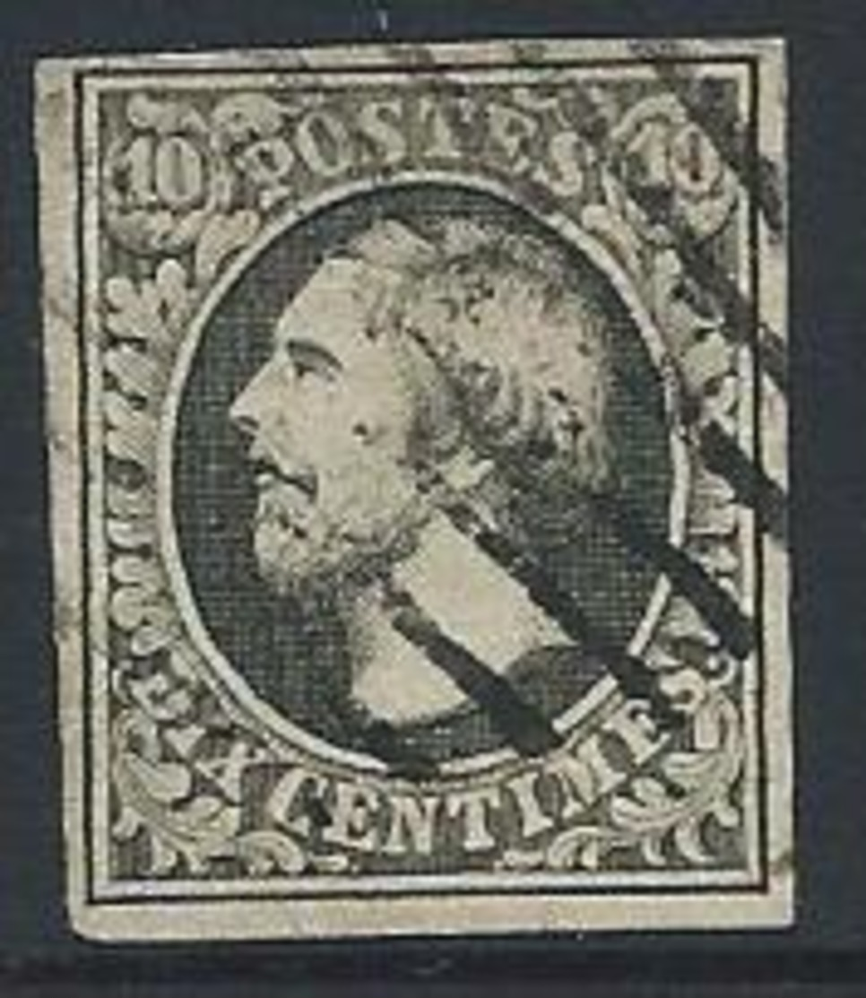 Timbre-Poste LUXEMBOURG N°: 1 - 1852 William III