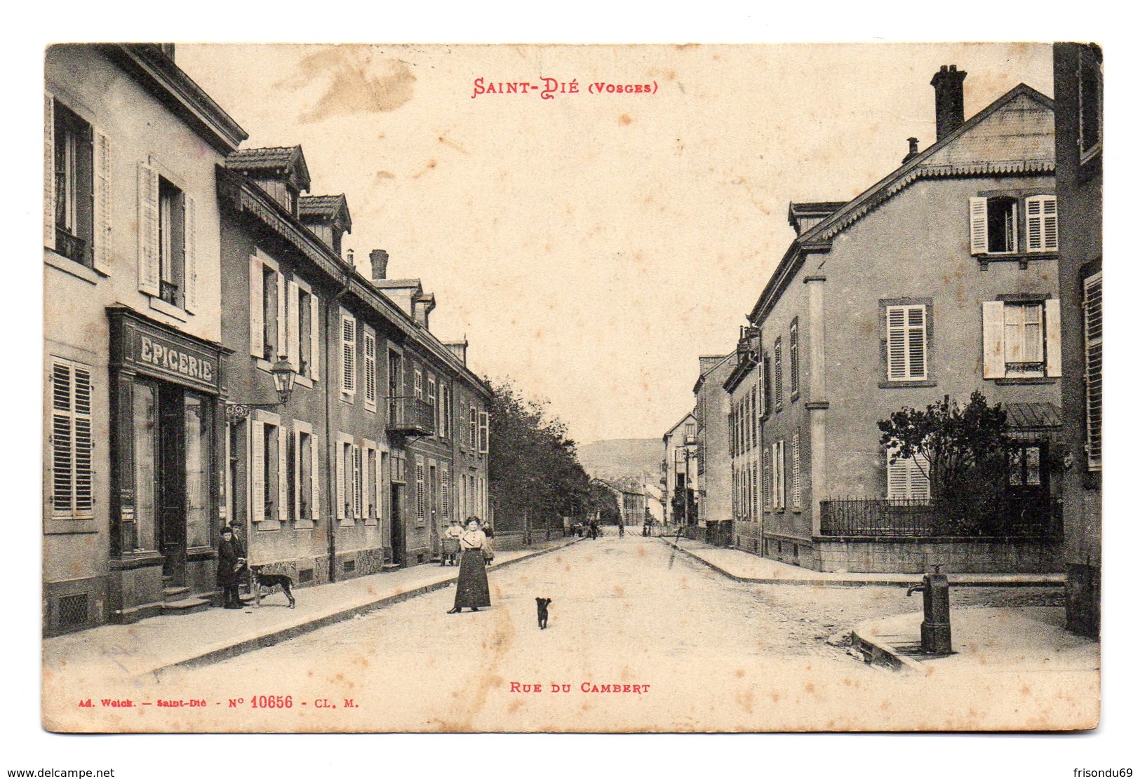 Saint-Dié (Vosges) - Rue Du Cambert . - Saint Die