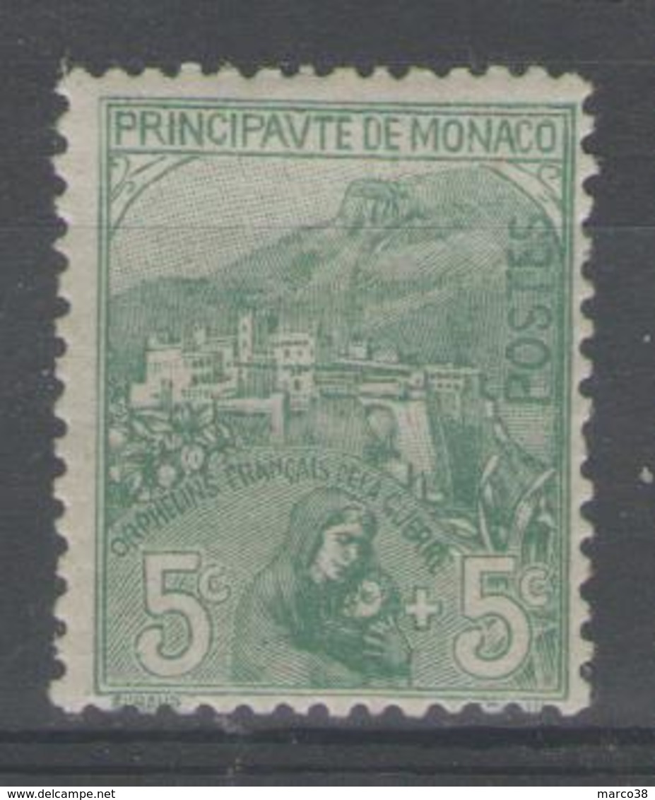 MONACO:  N°28 *       - Cote 25€ - - Neufs