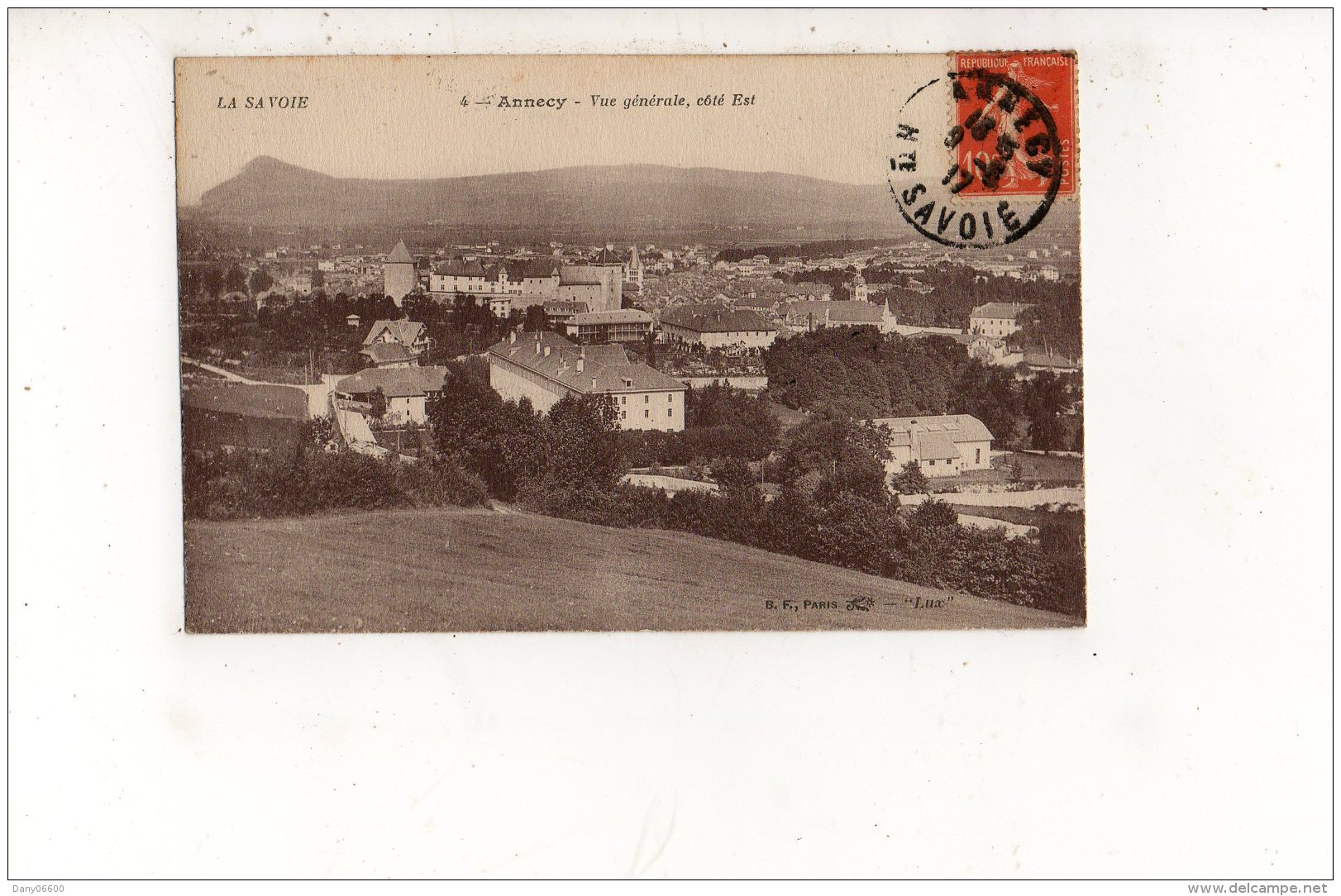 ANNECY Vue Coté Est - Annecy