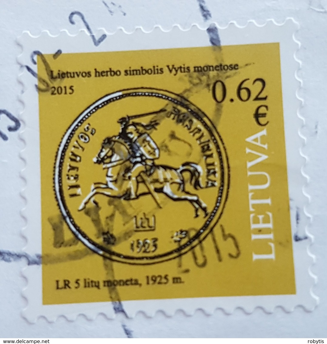 Lithuania Used Stamp 2015 - Lituania