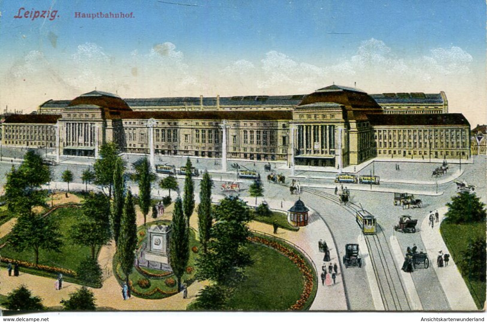 005696  Leipzig - Hauptbahnhof  1922 - Leipzig