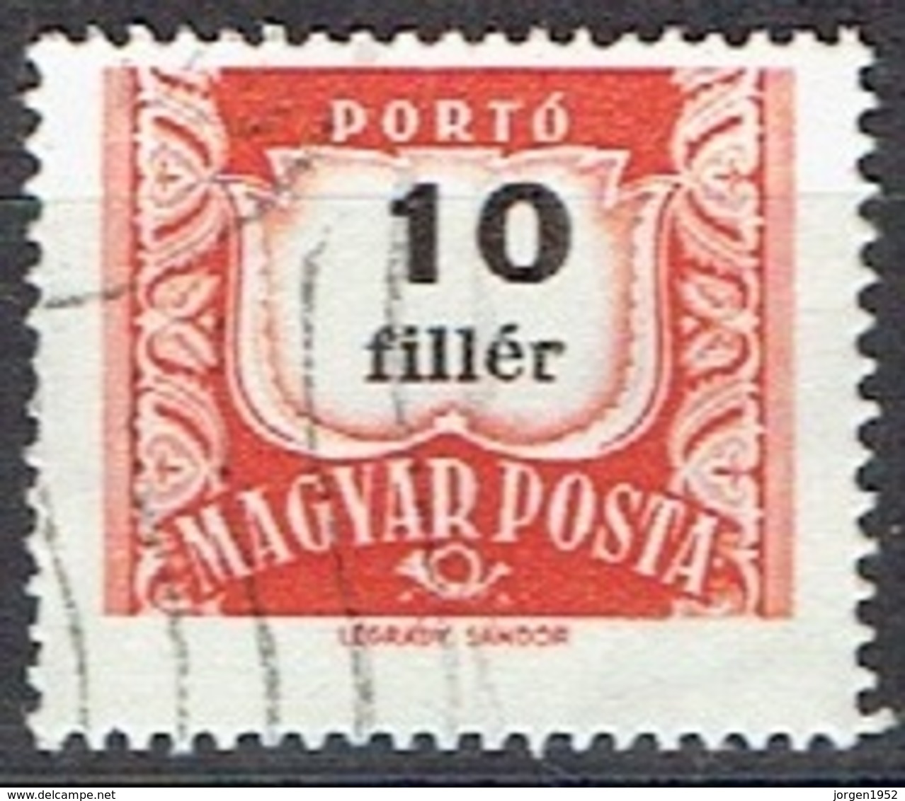 HUNGARY #  FROM 1957 STAMPWORLD 223  TK: 15 - Postage Due