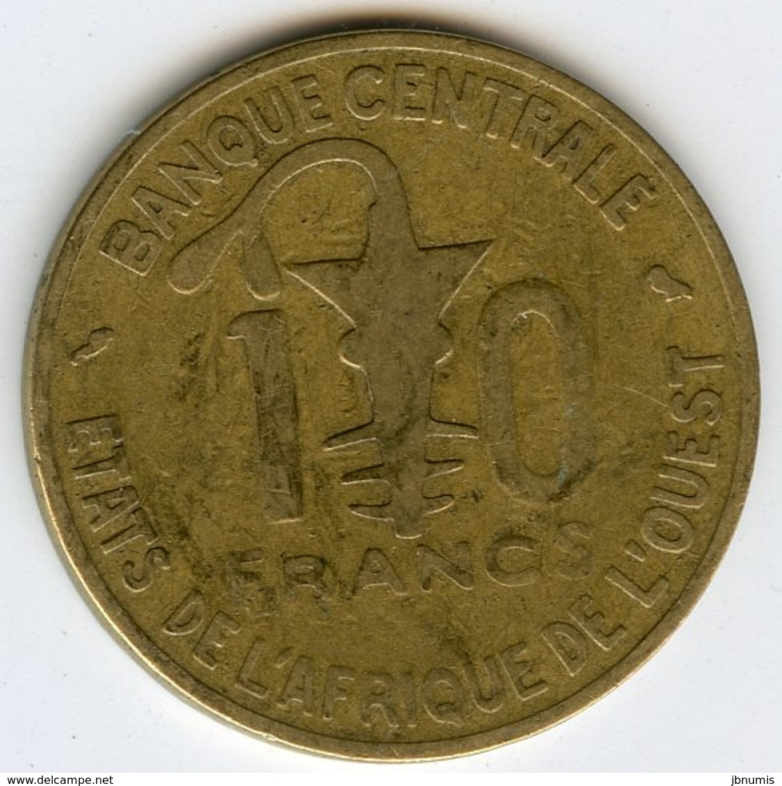 Afrique De L'Ouest West African States Union Monétaire 10 Francs 1970 BCEAO UMOA KM 1a - Autres – Afrique