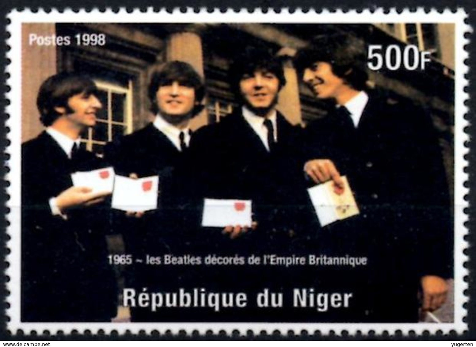 GUINEE GUINEA MNH** Beatles Songs Singers English Rock Band McCartney Lennon Starr Harrisson - Singers