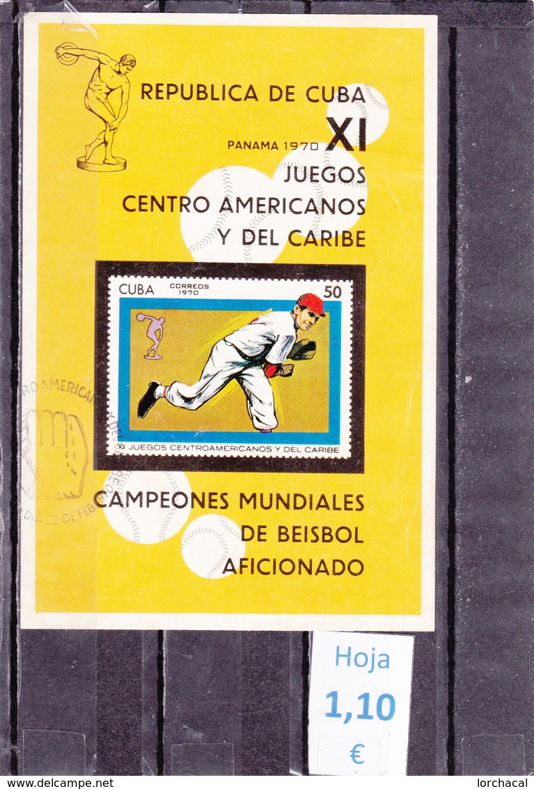 Cuba  -  Hoja Bloque  (Deportes Olimpiadas - Olympics Sports) -  10/9491 - Hojas Y Bloques