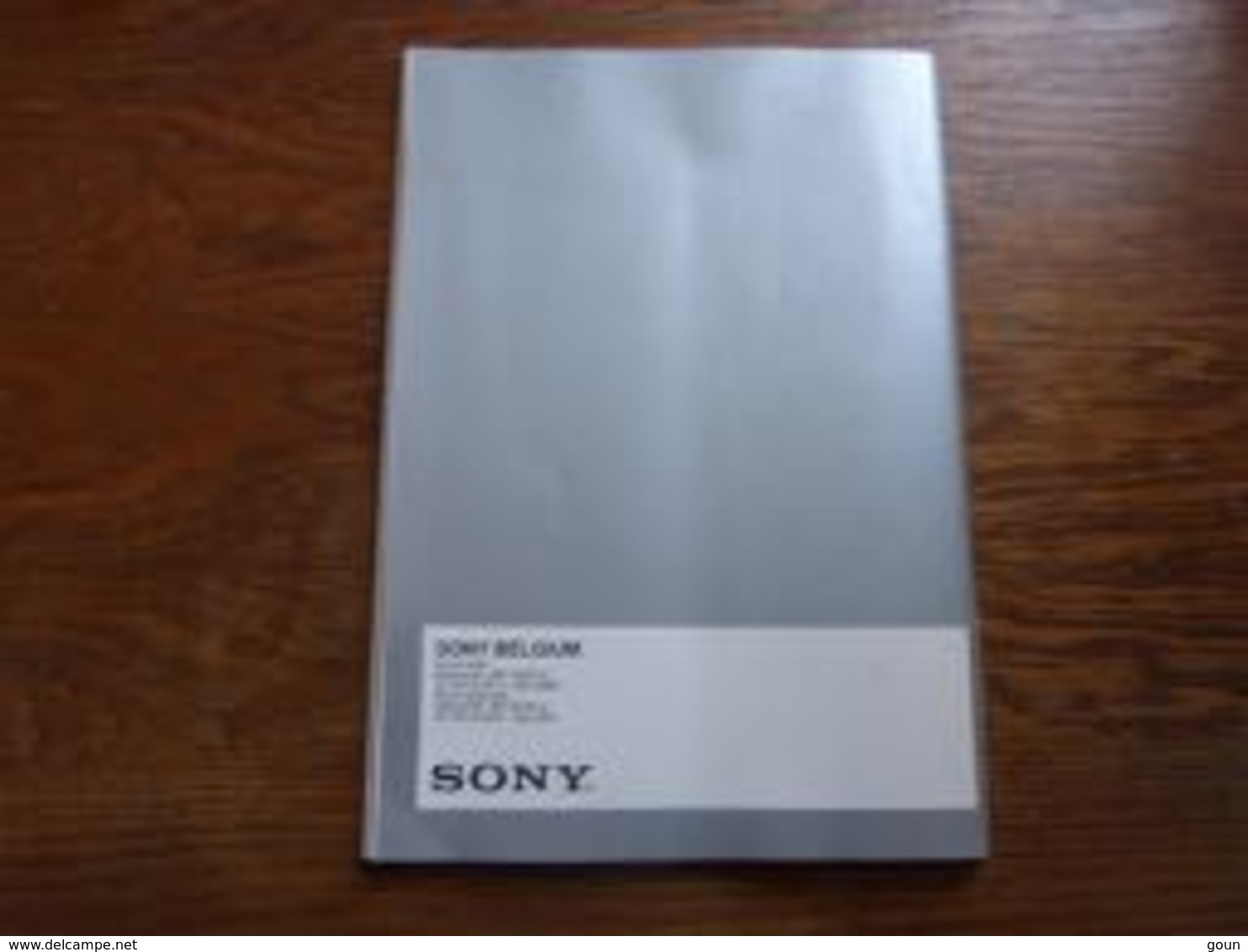Catalogue Belgique Sony Hi-Fi 1980  116p (version En Français) - Autres & Non Classés