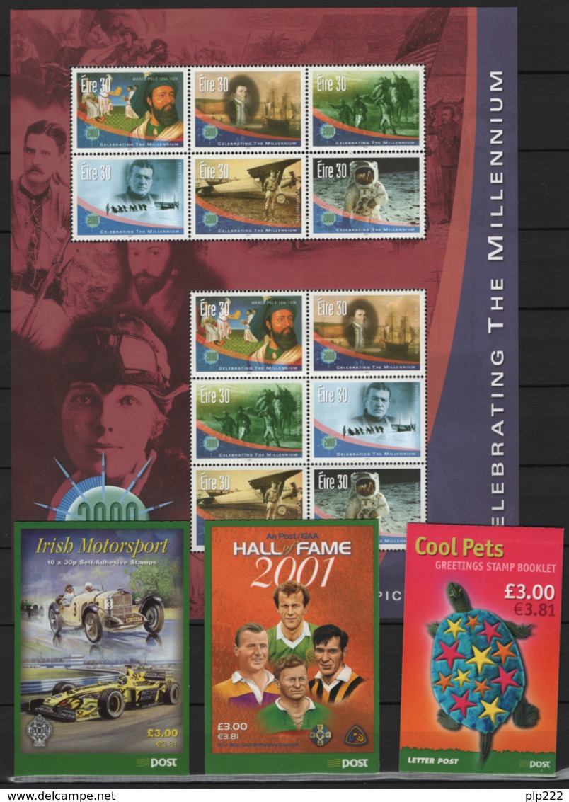 Irlanda 2001 Annata Completa / Complete Year Set **/MNH VF - Années Complètes