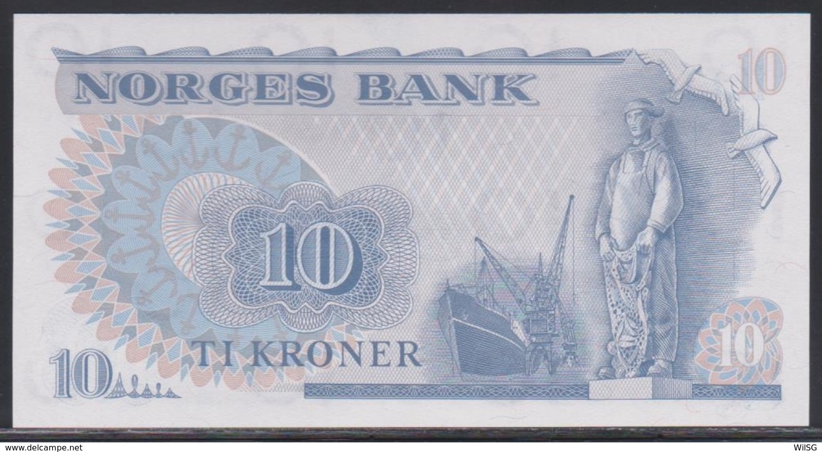 Norwegen 10 Kroner 1977 UNC - Norvège