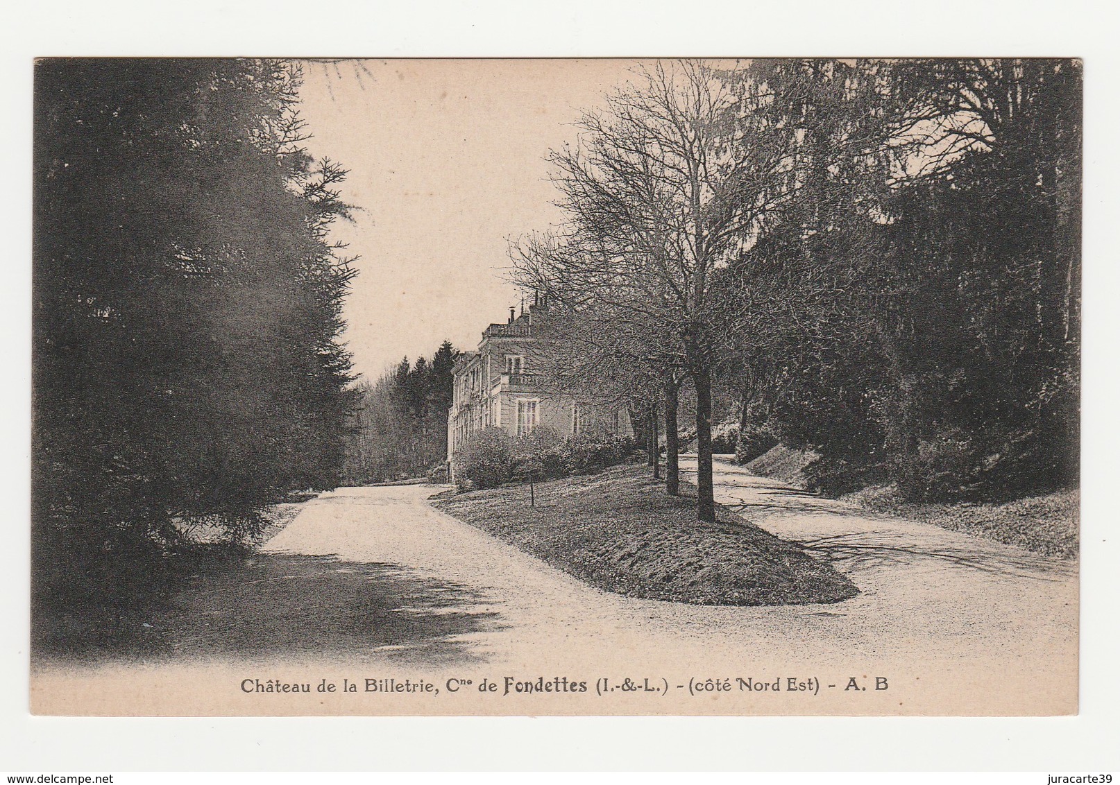 Château De La Billetrie,Cne De Fondettes (côté Nord Est).37.Indre Et Loire. - Fondettes