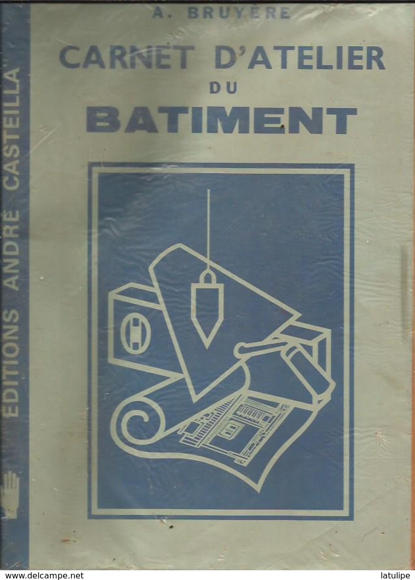 Carnet D'Atelier Du Batiment De 1983 De A  Bruyère  3 Pages  Pour Les Regles De Prudence Et 1er Soins En Cas D'Accident - Diploma & School Reports