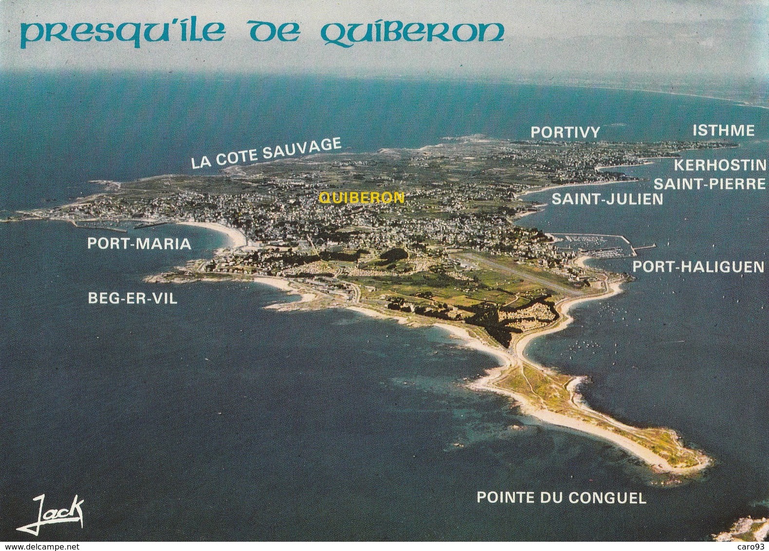 Presqu'île De Quiberon Vue Générale - Quiberon