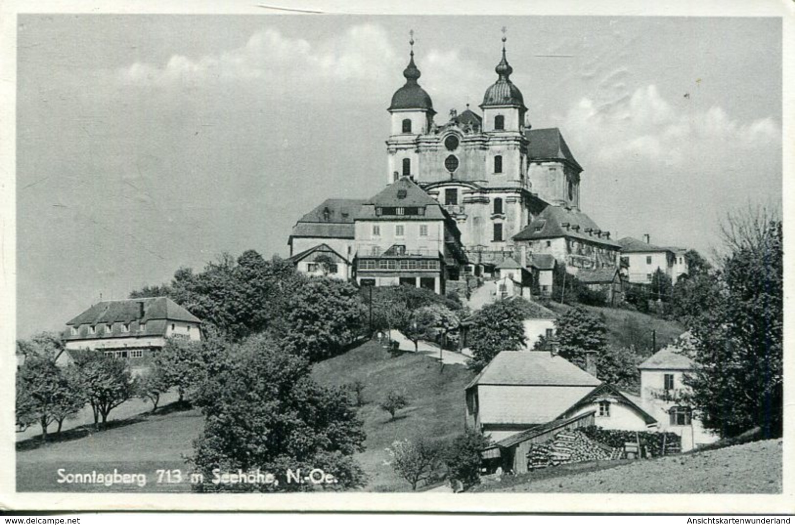 005723  Sonntagberg - Teilansicht Mit Basilika - Sonntaggsberg