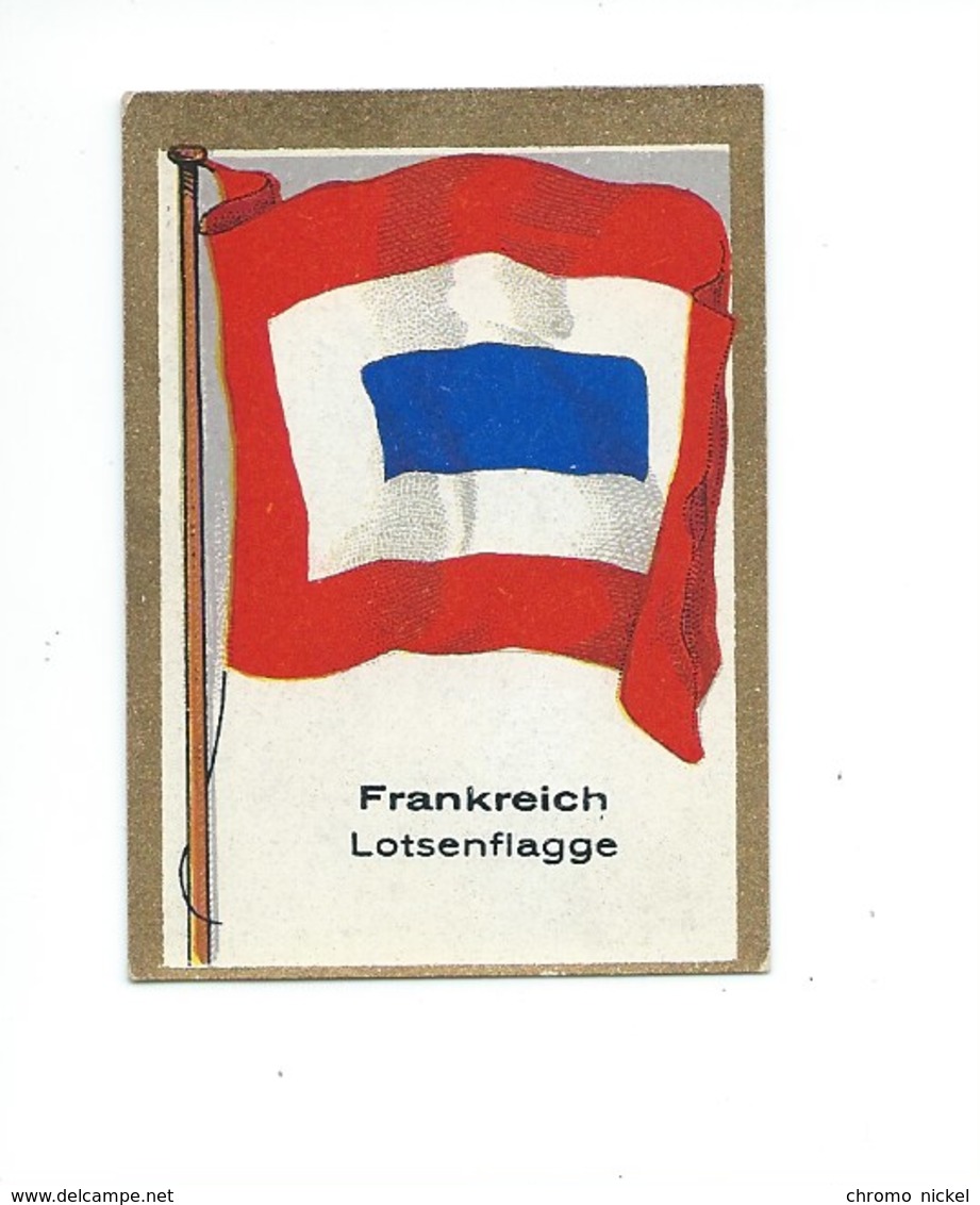 Chromos FRANCE FRANKREICH Pub Cigarettes Drapeaux Flags Pavillon Marine TB 62 X 40 Mm 2 Scans Voir Description - Altri & Non Classificati